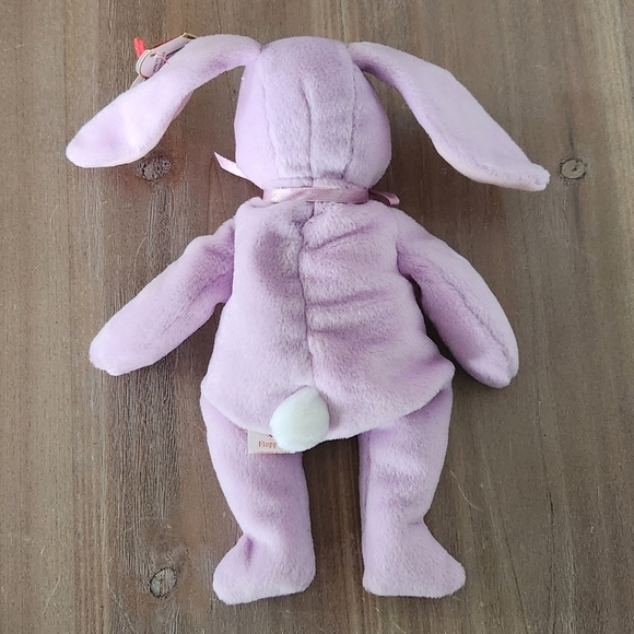 ๐ฐ Ty Beanie Baby Floppity the Bunny Rabbit 1996 โ Vintage, Excellent Cond - Picture 8 of 14